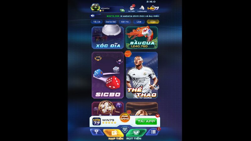 Cổng game WIN79
